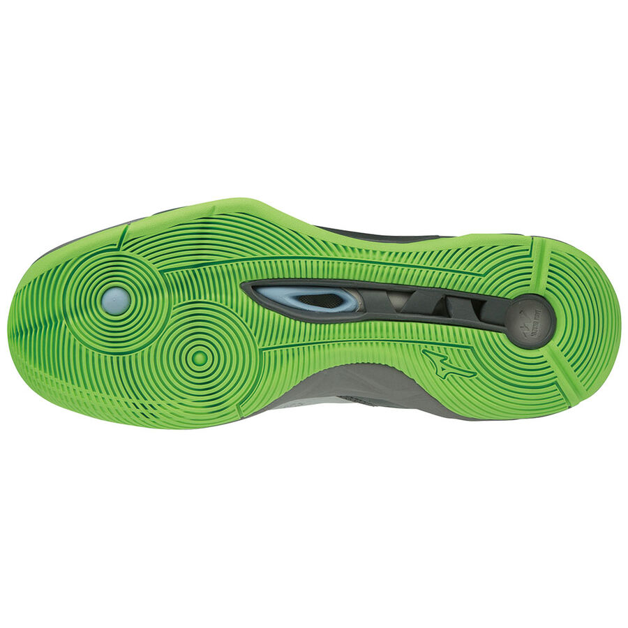 Mizuno WAVE MOMENTUM HighRise/Blk/GreenGecko